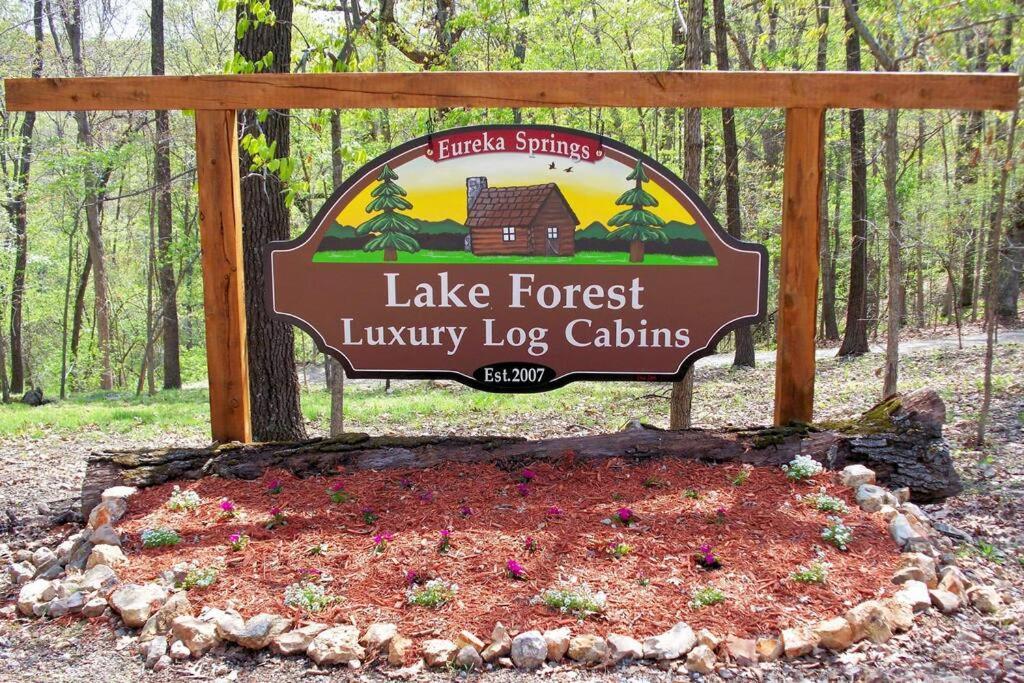 Secluded Cabin In The Woods! 1 Story Eureka Springs Exterior foto